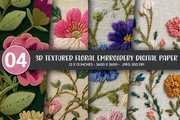 3D Textured Floral Embroidery Digital: A Designer’s Real-World Review