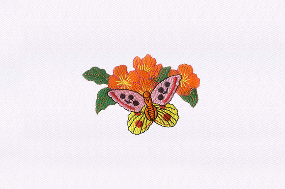 Butterfly Flowers Embroidery Design Review