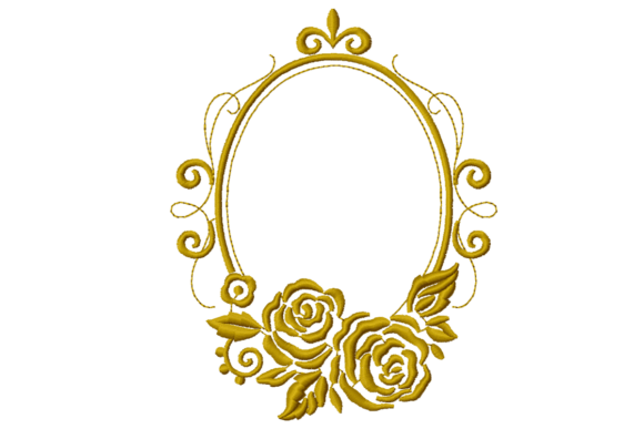 Floral Frame with Embroidered Rose: A Seller’s Review