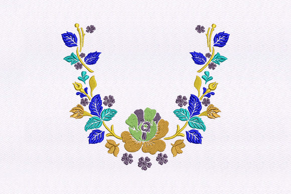 Flowers Quilting: A Versatile Embroidery Design for Etsy Sellers