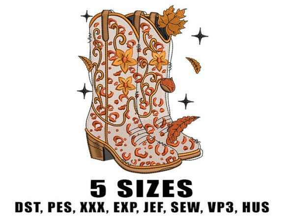Hello Fall Boots Floral Review
