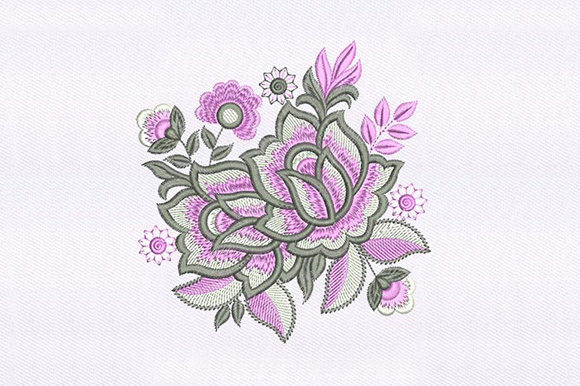 Pink White Flowers Design Review for Boutique Sweatshirts